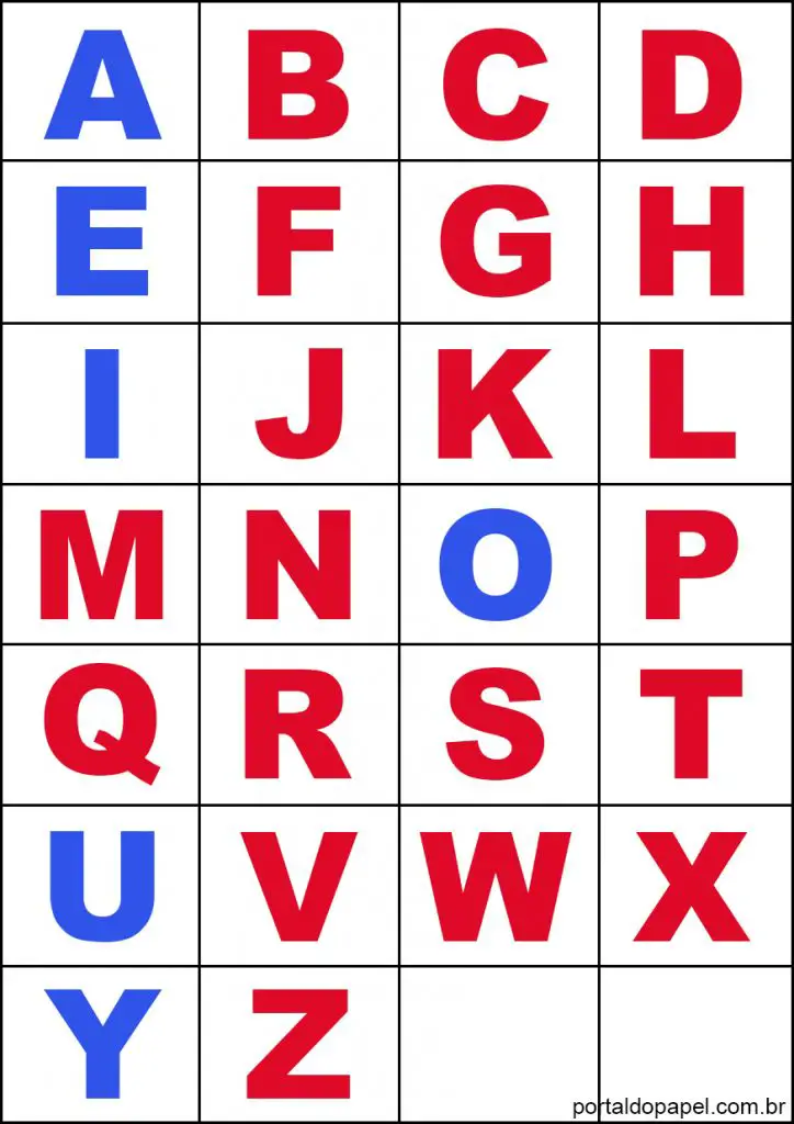 alfabeto movel para imprimir colorido