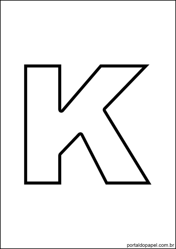 letra K