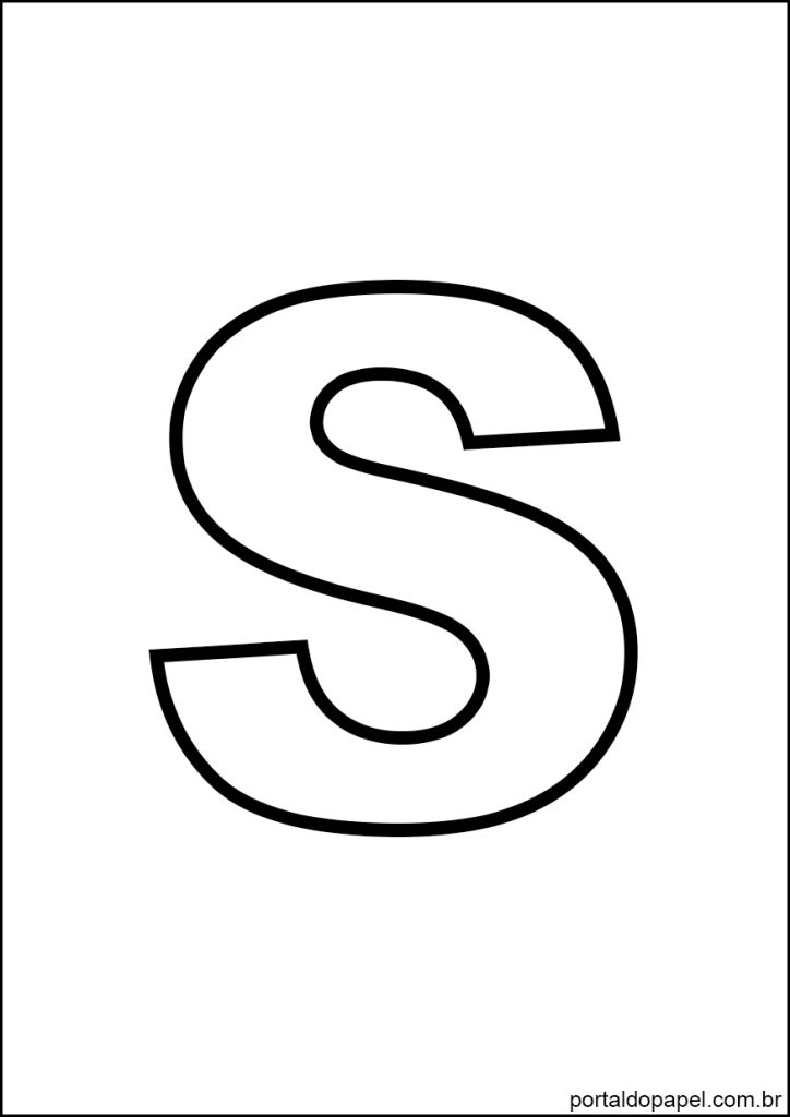 letra S
