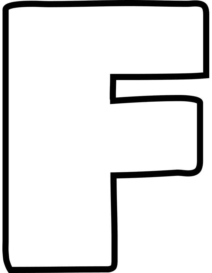 letra f para imprimir maiuscula 6